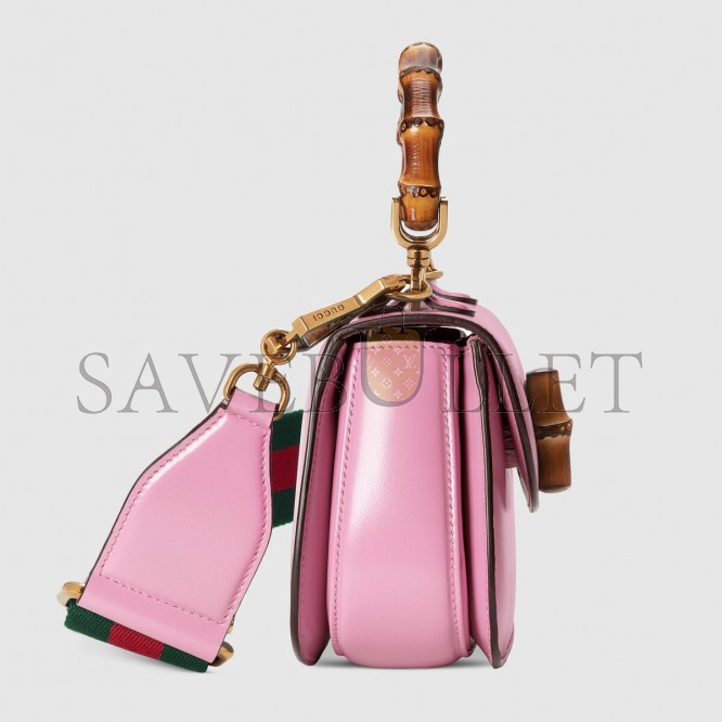 GUCCI BAMBOO 1947 MINI TOP HANDLE BAG 686864 (17*12*7.5cm) GUCCI BAMBOO 1947 MINI TOP HANDLE BAG 686864 (17*12*7.5cm)